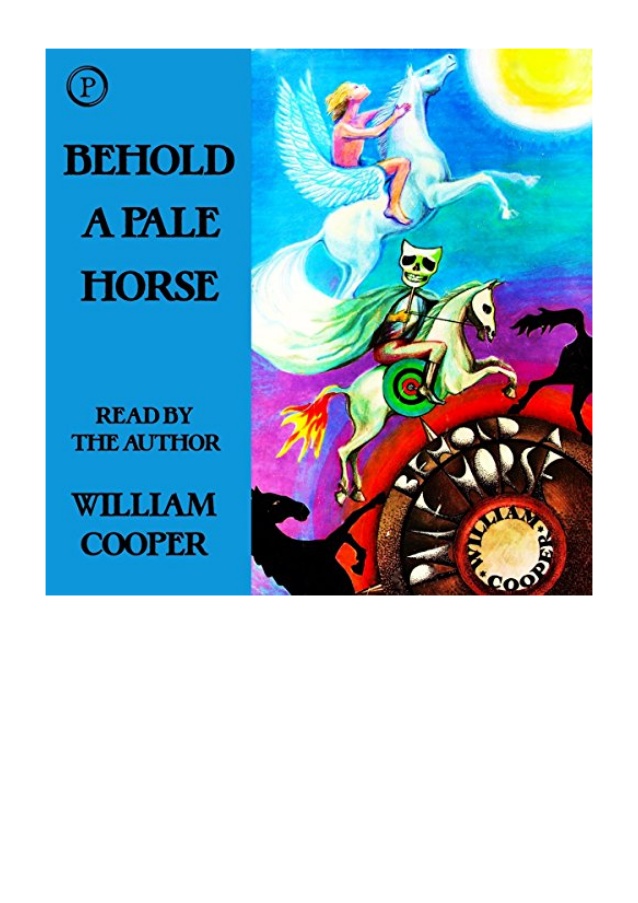 Behold a pale horse william cooper